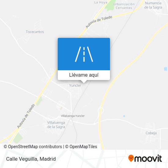 Mapa Calle Veguilla