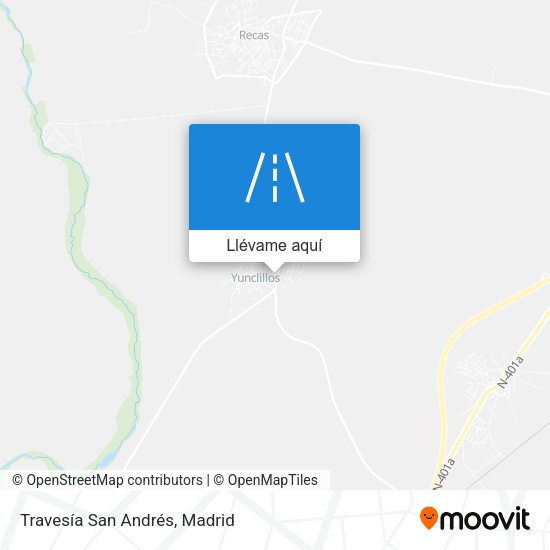 Mapa Travesía San Andrés