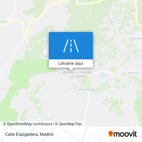 Mapa Calle Espigadera
