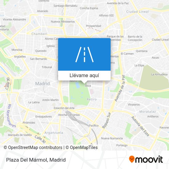 Mapa Plaza Del Mármol