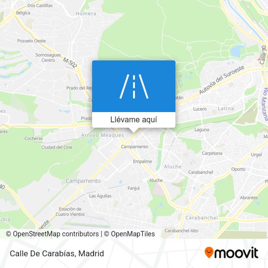 Mapa Calle De Carabías