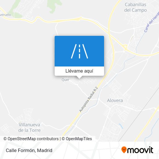 Mapa Calle Formón