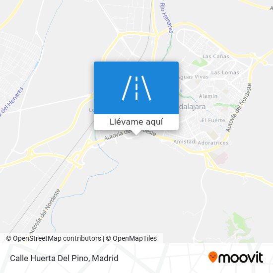 Mapa Calle Huerta Del Pino
