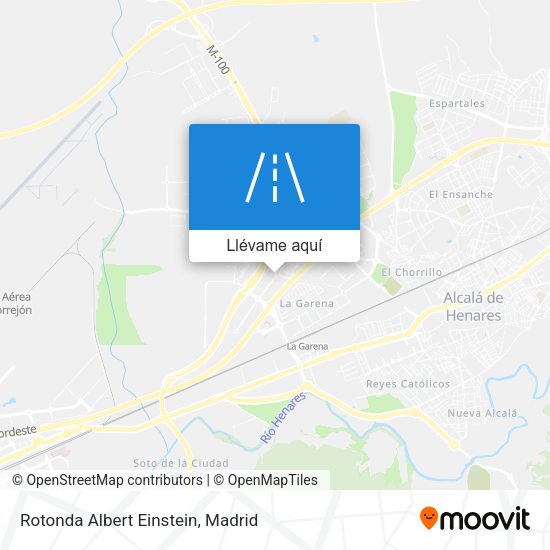 Mapa Rotonda Albert Einstein