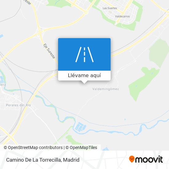 Mapa Camino De La Torrecilla