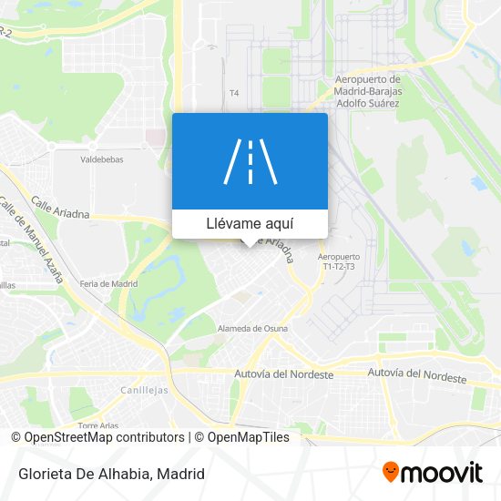 Mapa Glorieta De Alhabia