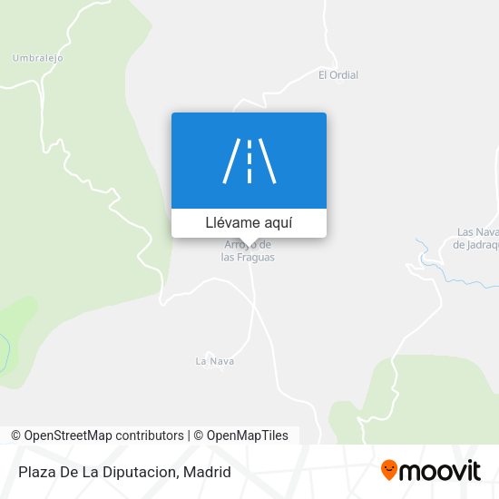 Mapa Plaza De La Diputacion