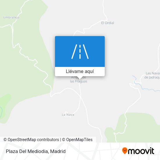 Mapa Plaza Del Mediodia