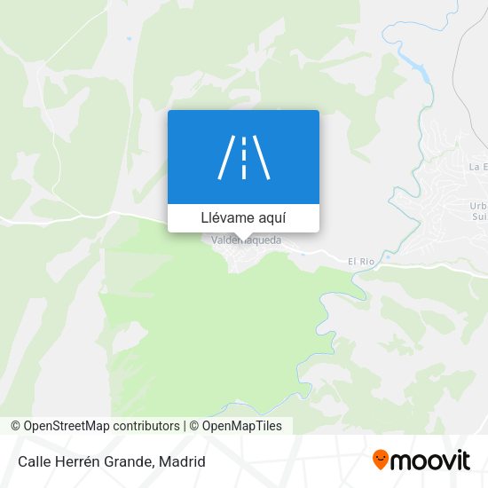 Mapa Calle Herrén Grande