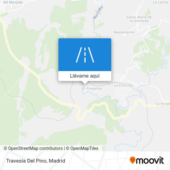 Mapa Travesía Del Pino