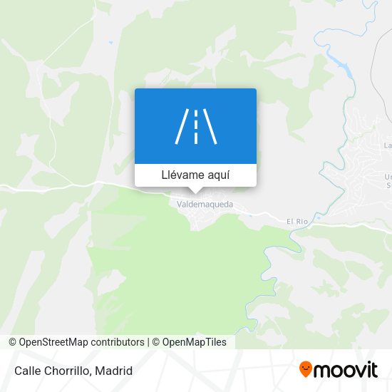 Mapa Calle Chorrillo
