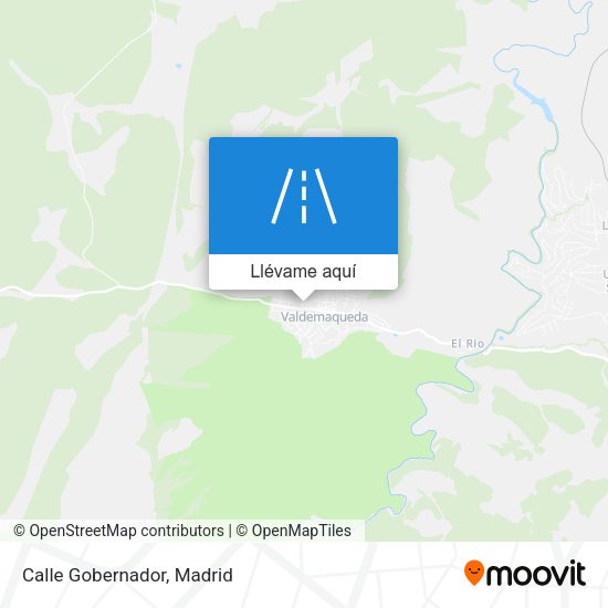 Mapa Calle Gobernador