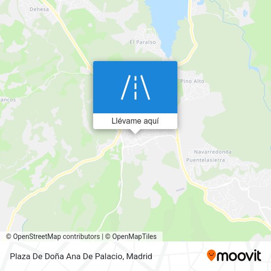 Mapa Plaza De Doña Ana De Palacio