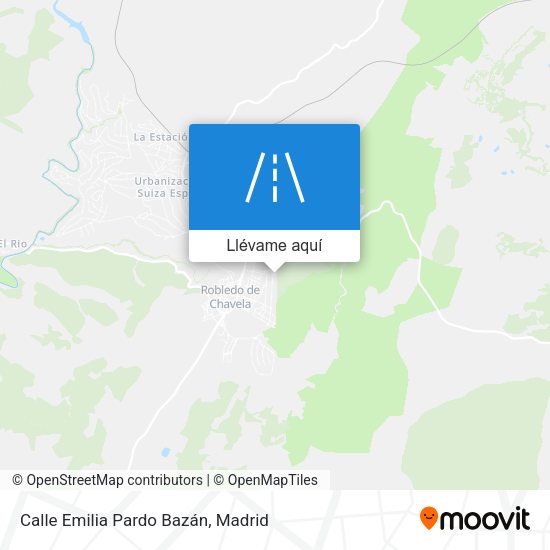 Mapa Calle Emilia Pardo Bazán