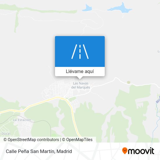 Mapa Calle Peña San Martín
