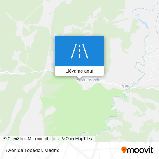 Mapa Avenida Tocador