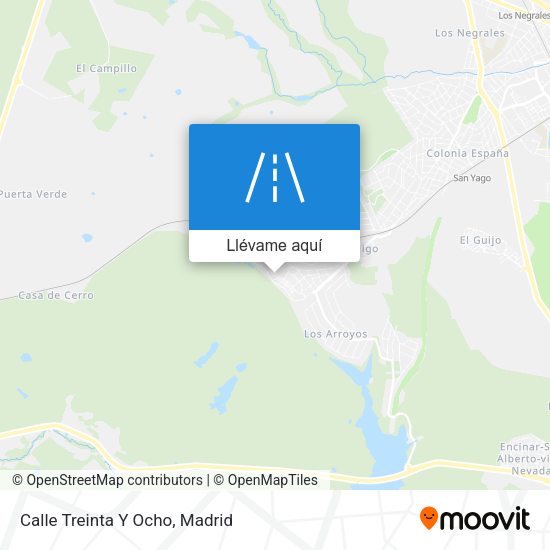 Mapa Calle Treinta Y Ocho
