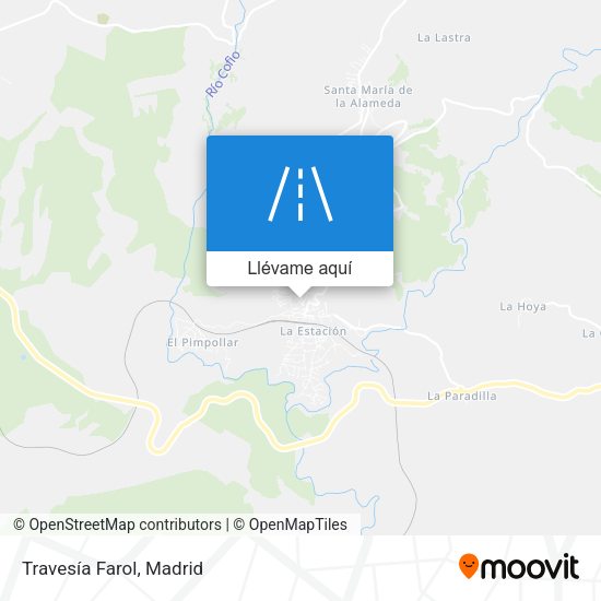 Mapa Travesía Farol