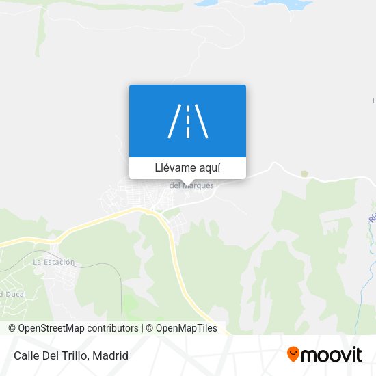 Mapa Calle Del Trillo