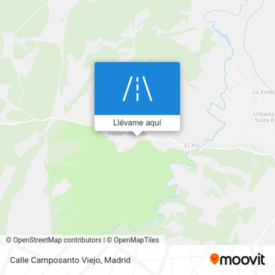 Mapa Calle Camposanto Viejo