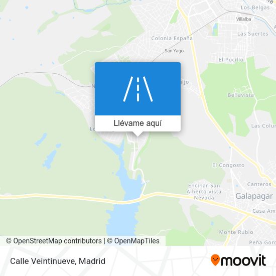 Mapa Calle Veintinueve