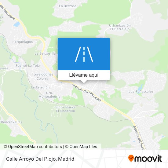 Mapa Calle Arroyo Del Piojo