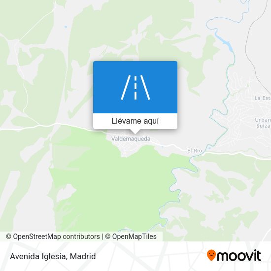 Mapa Avenida Iglesia