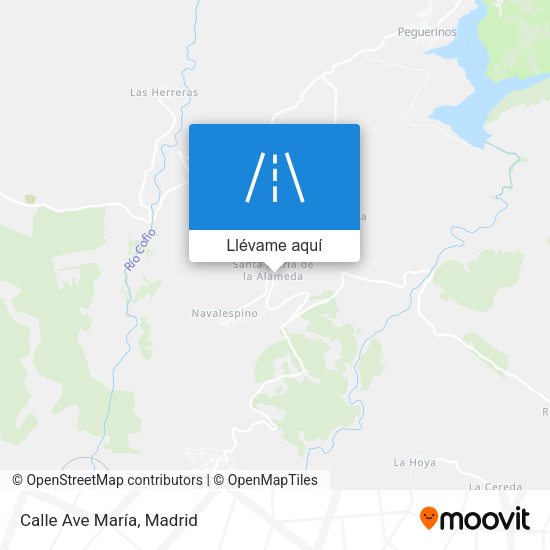 Mapa Calle Ave María