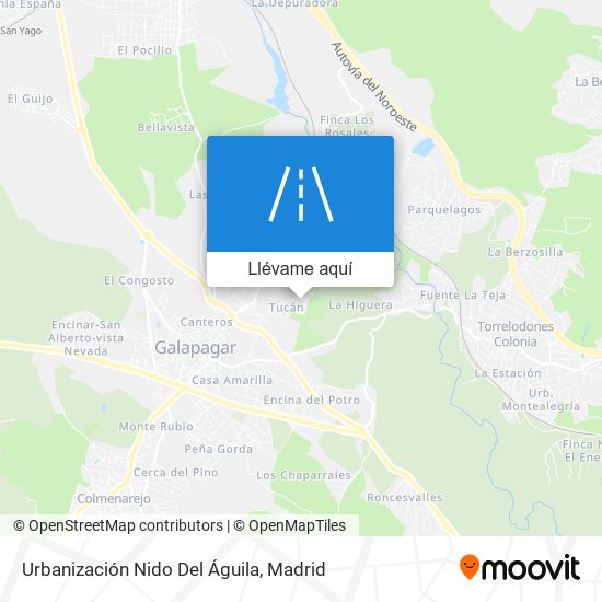 Mapa Urbanización Nido Del Águila