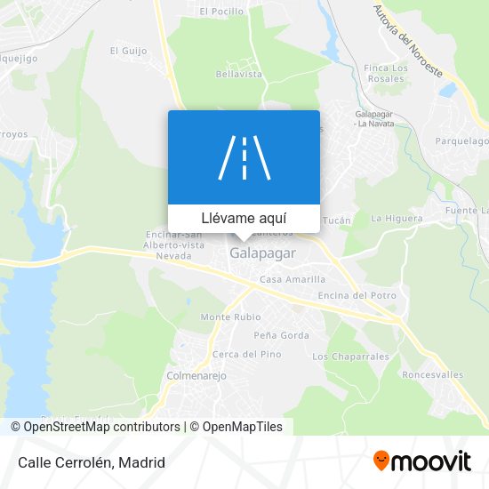 Mapa Calle Cerrolén