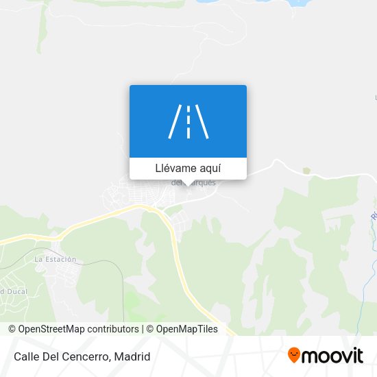 Mapa Calle Del Cencerro