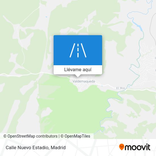Mapa Calle Nuevo Estadio