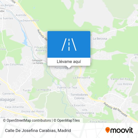 Mapa Calle De Josefina Carabias
