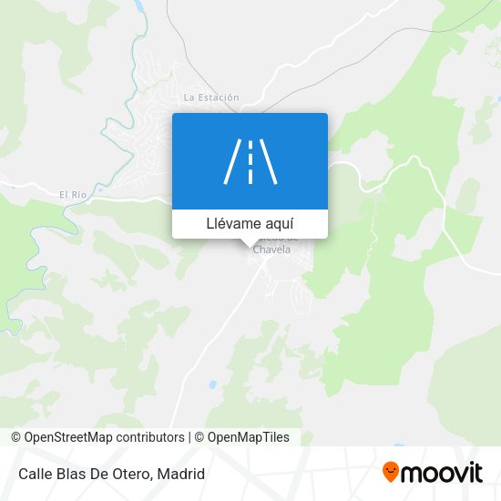 Mapa Calle Blas De Otero
