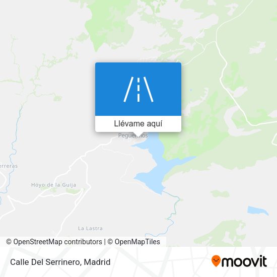 Mapa Calle Del Serrinero