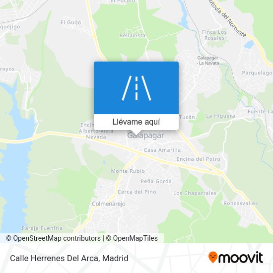 Mapa Calle Herrenes Del Arca