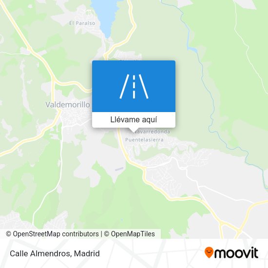 Mapa Calle Almendros