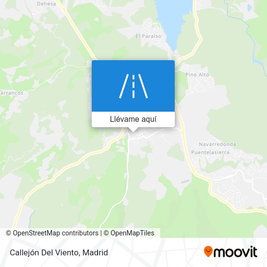Mapa Callejón Del Viento