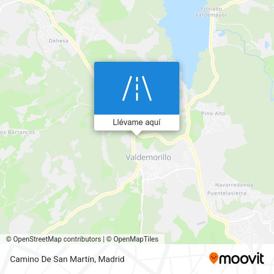 Mapa Camino De San Martín