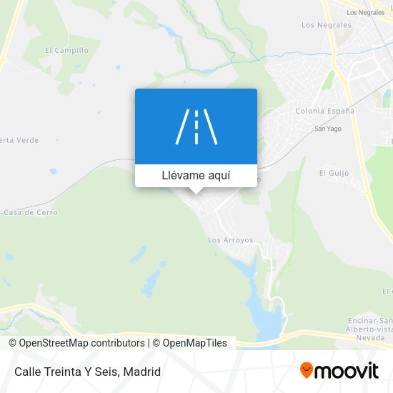 Mapa Calle Treinta Y Seis