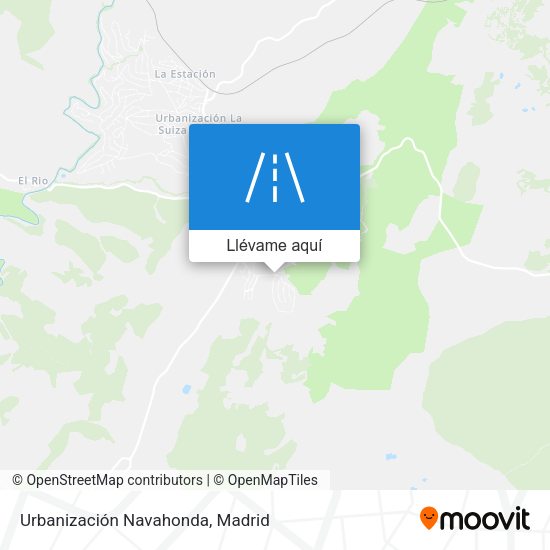 Mapa Urbanización Navahonda