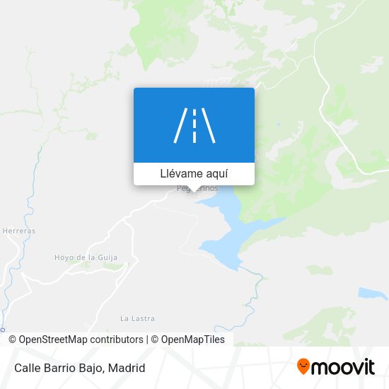 Mapa Calle Barrio Bajo