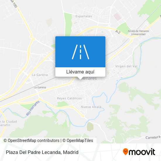 Mapa Plaza Del Padre Lecanda