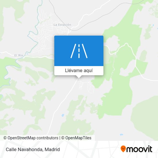 Mapa Calle Navahonda