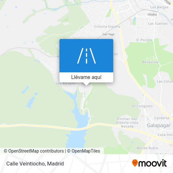 Mapa Calle Veintiocho