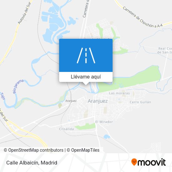 Mapa Calle Albaicín