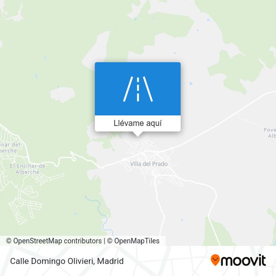 Mapa Calle Domingo Olivieri