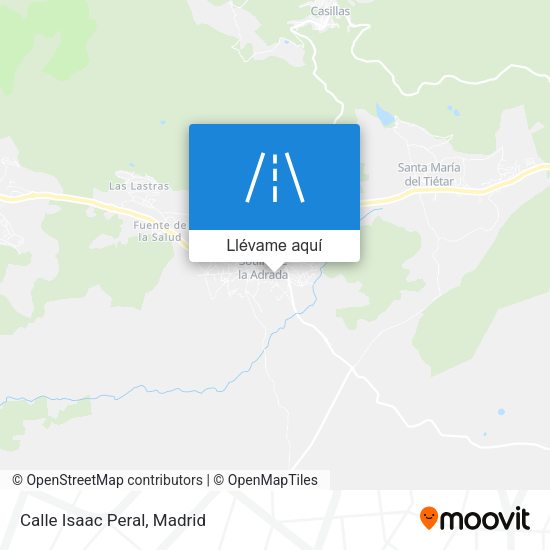 Mapa Calle Isaac Peral