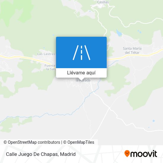 Mapa Calle Juego De Chapas