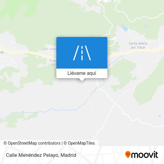 Mapa Calle Menéndez Pelayo